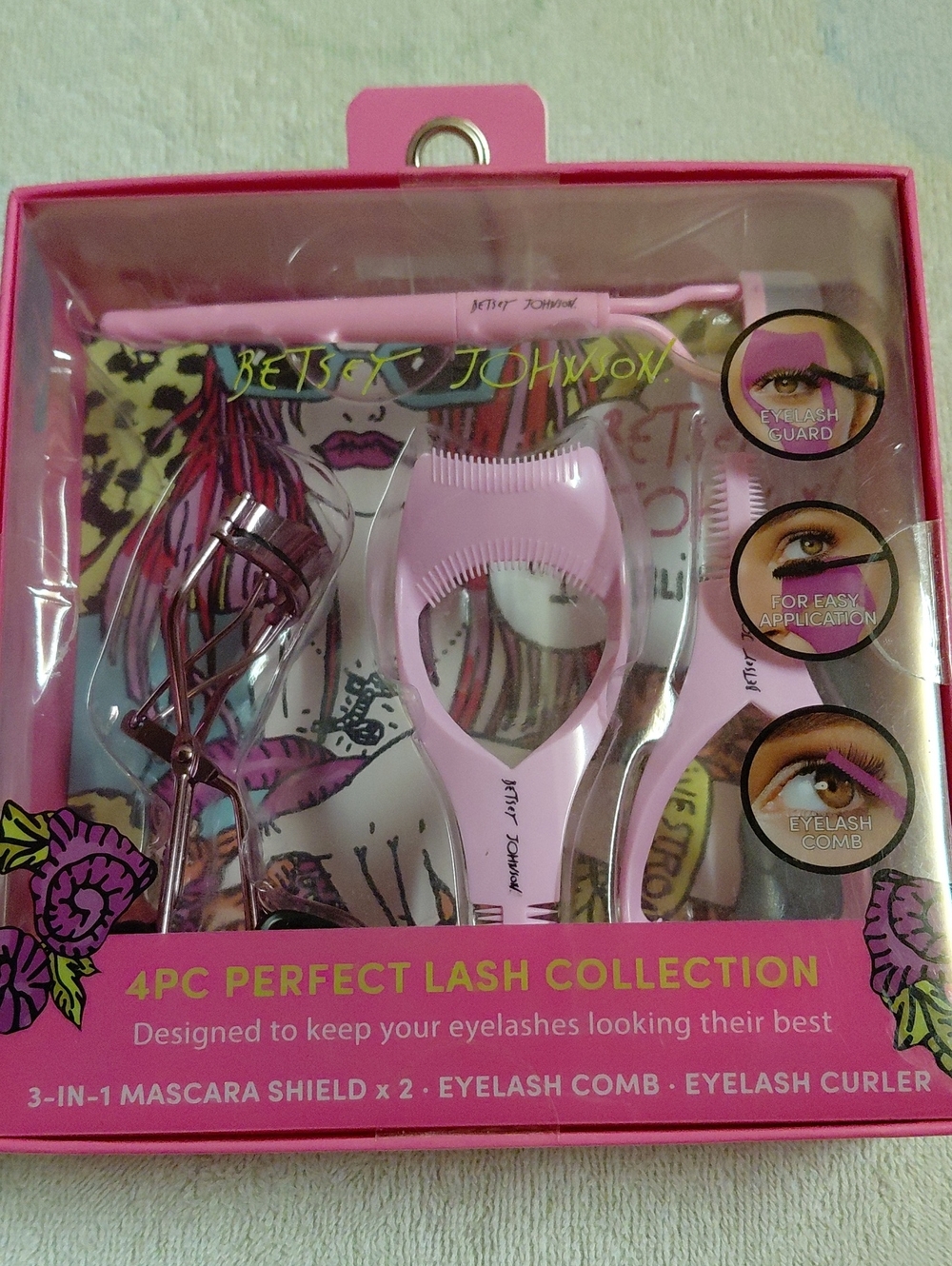 Betsey Johnson 4 Piece Perfect Lash Collection-New